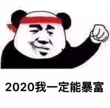 2020，我一定能暴富