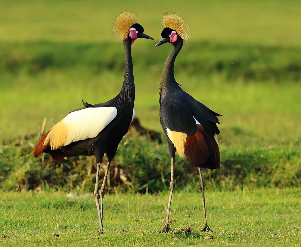 黑冕鹤 / Black Crowned Crane / Balearica pavonina