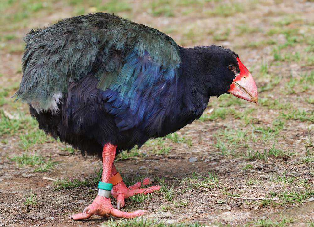 南秧鸡 / South Island Takahe / Porphyrio hochstetteri